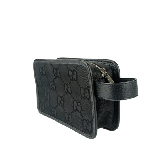 GUCCI Black Leather Pouch - Picture 4 of 9